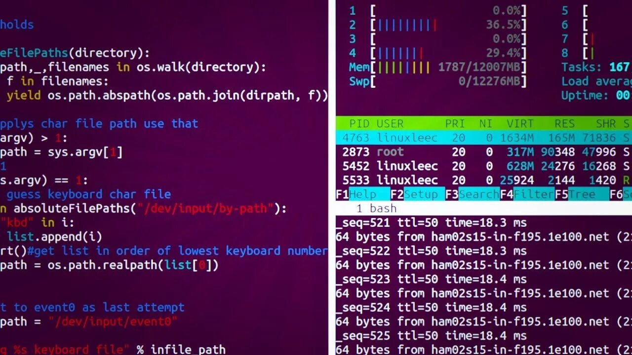 Split linux. Линукс split. gnu nano split screen.