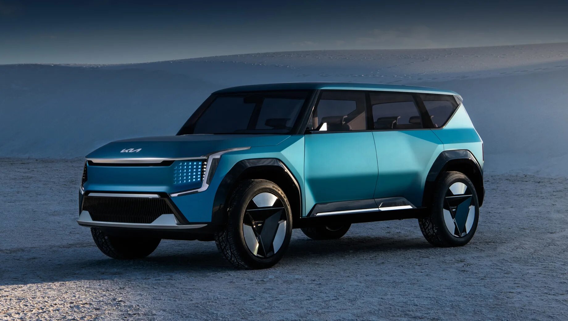 Дебютировал Kia Concept EV9, который показал будущее электрокаров марки - Россий
