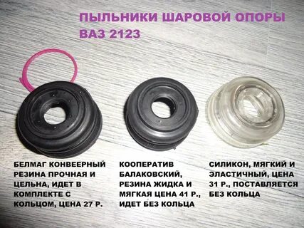 Подбор пыльника по размерам