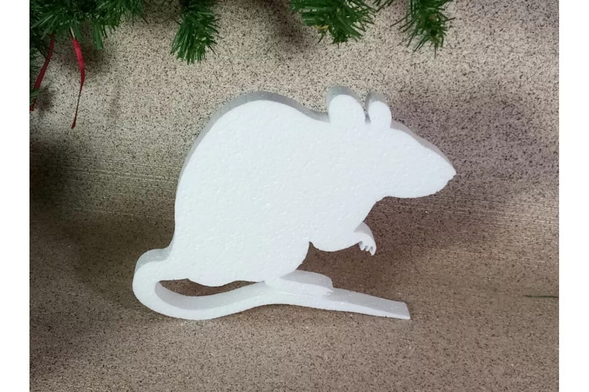 Пенопласт и мыши. Поделки из пенопласта. игрушки из пенопласта. плоские фигуры из пенопласта. фигуры из пеноплекса.