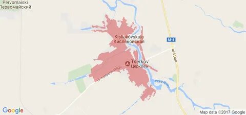 Кисляковская краснодарский край на карте