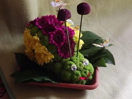 Из живых цветов своими руками
