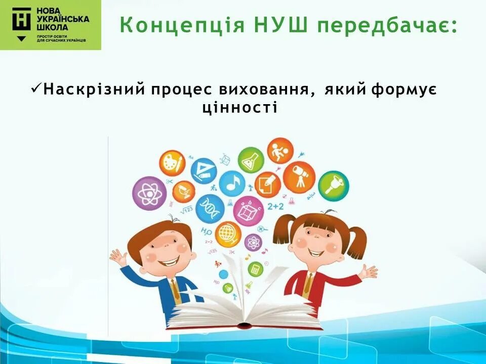 Клас нуш. Презентація НУШ. Концепція НУШ. Наскрізний виховний процес. НУШ 2019.