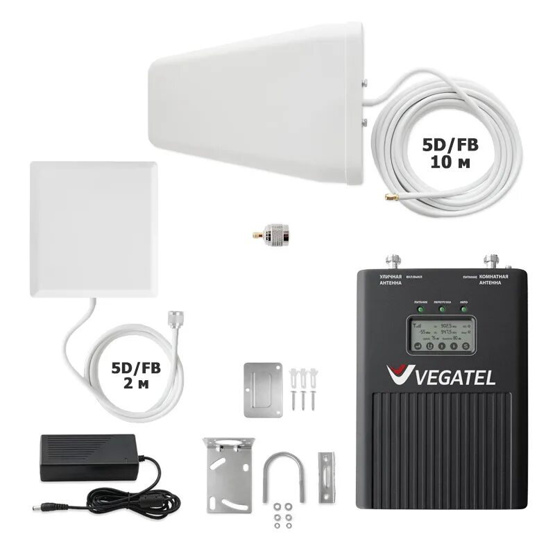 Усилитель сотовой связи VEGATEL. Комплект VEGATEL VT-900e/3g-Kit. VEGATEL усилитель сотового сигнала. Усилитель сотовой связи для дачи VEGATEL. Купить усилитель мобильного интернета