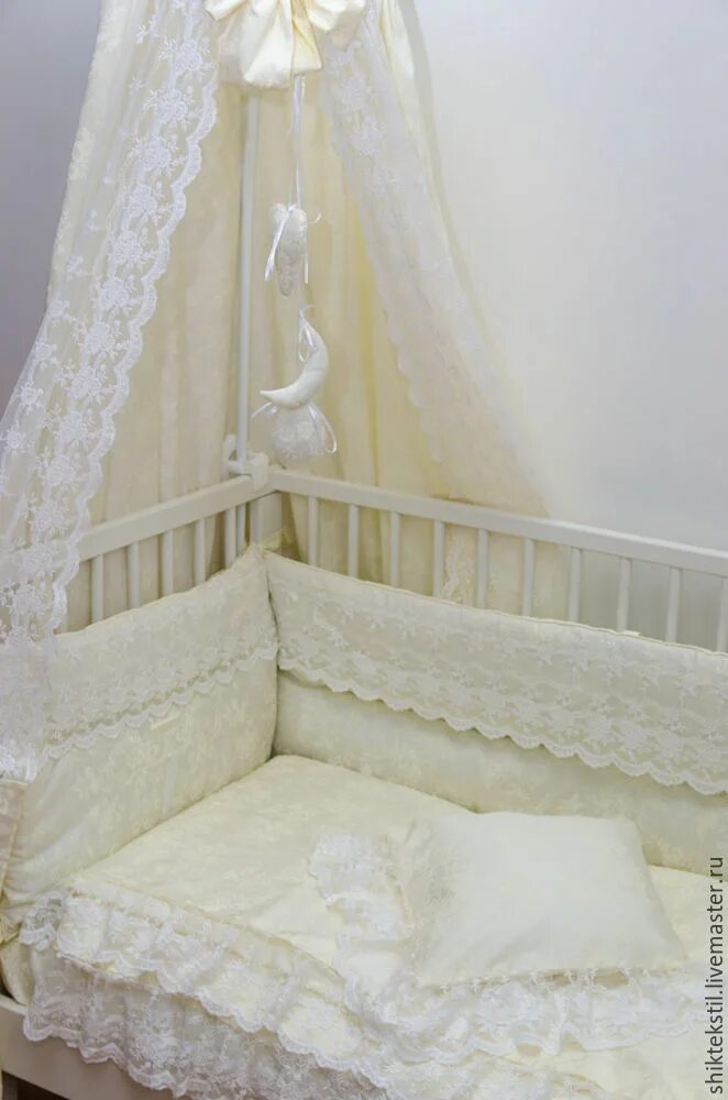 Комплект в кроватку AmaroBaby LUCKY оранжевый, поплин/бязь, 15 предметов - харак