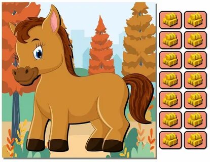Детский игры лошадки
