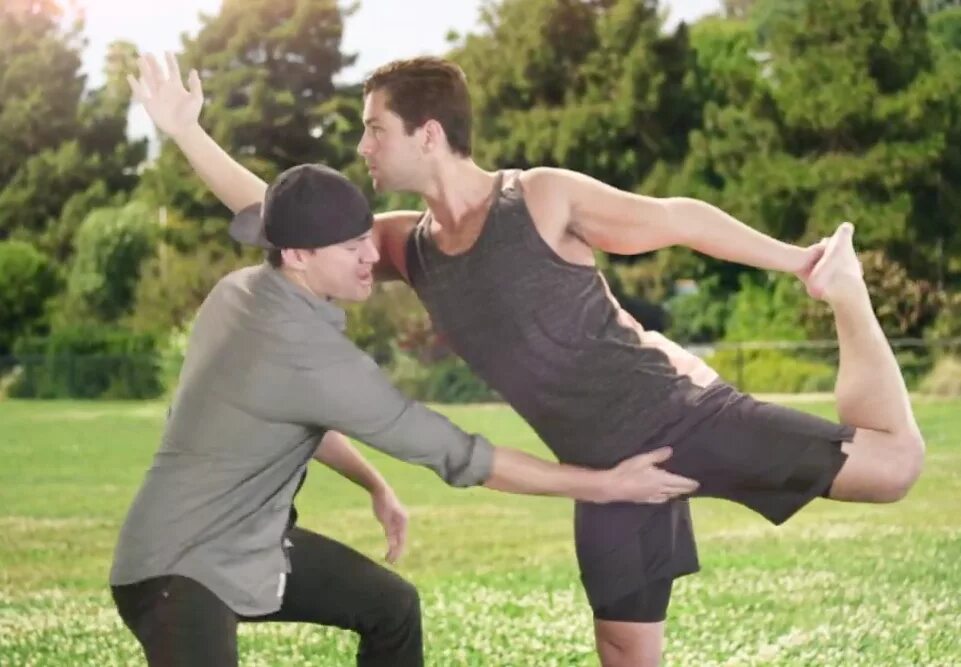 Grab and then
