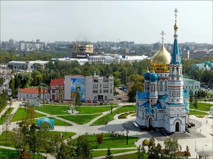 Соборная площадь Омск. Тарские ворота Омск.