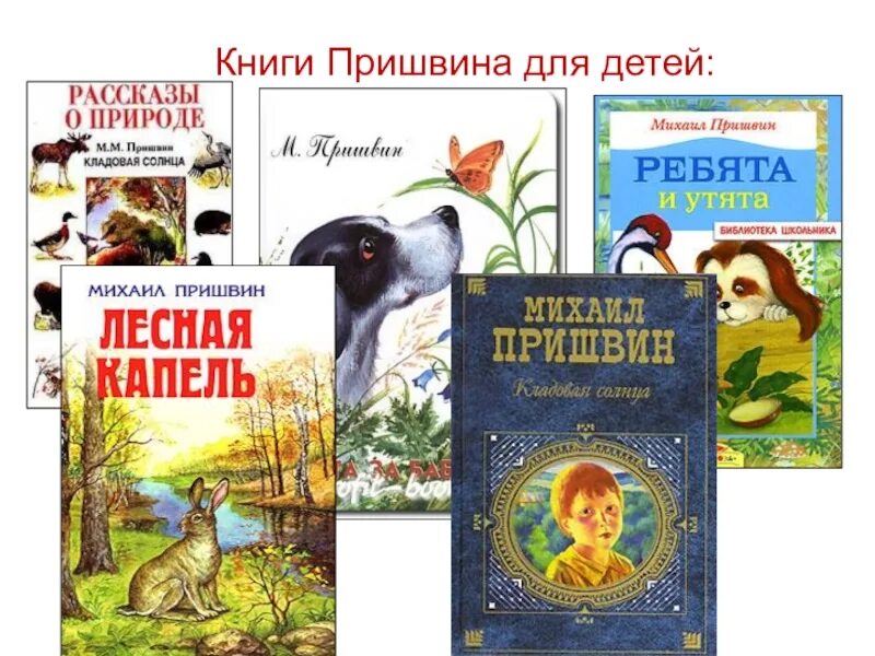 Книги для детей Михаила Михайловича Пришвина. Первая книга Михаила Михайловича Пришвина. Произведения м пришвина 2 класс