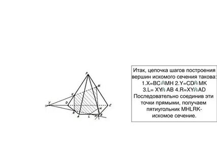 Сечение пирамиды самостоятельная работа