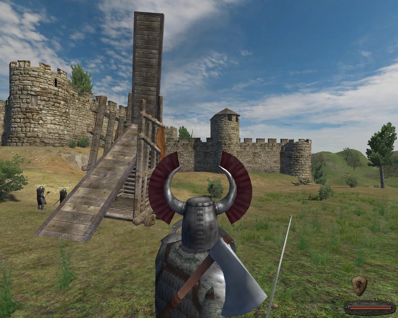 Mount and blade game