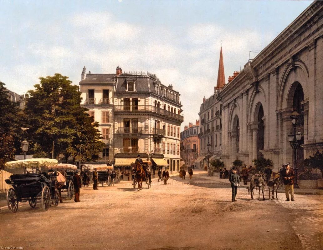 Франция 1890. Франция 1900 город. Франция улицы 1900. Савойя Франция 19 век.