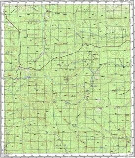 Масштаб карты 1 50000