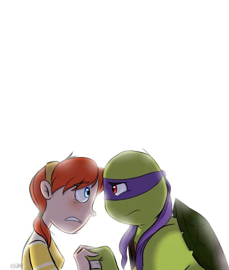 April and her. Черепашки ниндзя 2012 донни и эйприл. tmnt 2012 donnie x april. tmnt раф и эйприл. донни и эйприл арты.