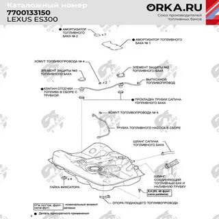 Объем бака тойота камри