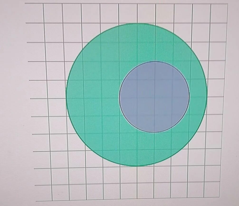 Круг плюс круг равно. Окружность на клетчатой бумаге. Большие круги. Большая окружность. На клетчатой бумаге два круга.