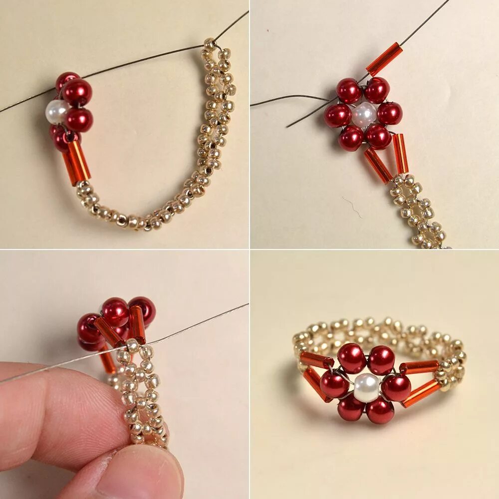 Как сделать легко колечко. Seed Bead украшения. Красивые кольца из бисера. Колечка из бисера для новичков. Красивые Колечки из бисера простые.