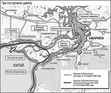 Река туманная на карте