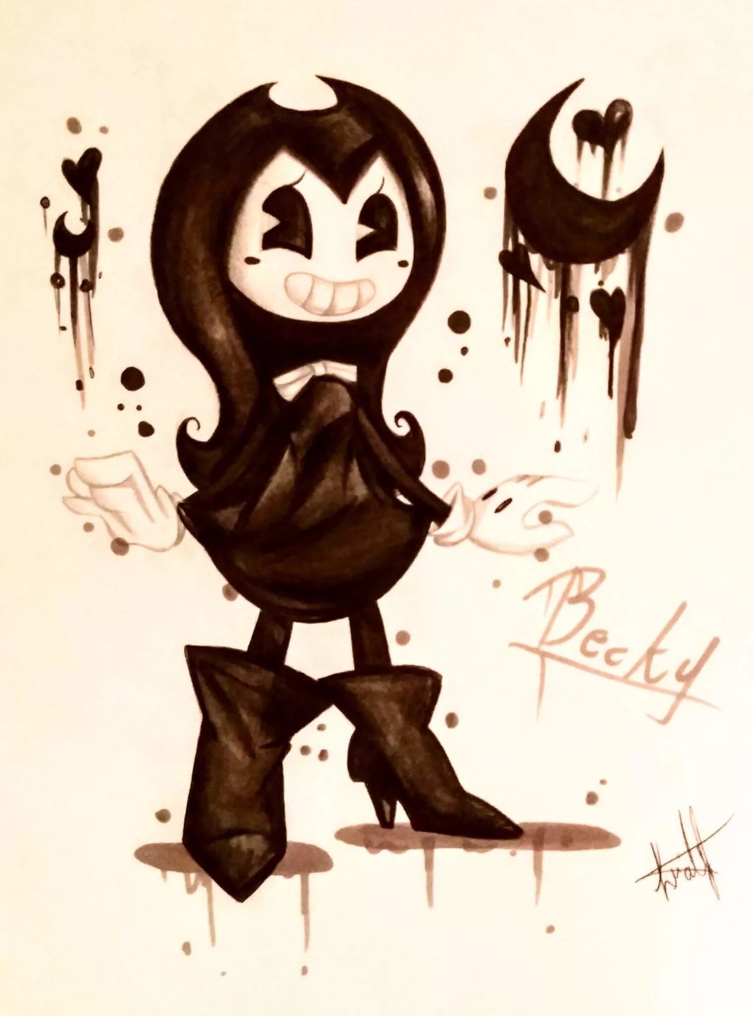 Бекки батим. Bendy and the ink machine rule34 бенди девушка. Элис энджел добрая. Бенди бекки. Арты бенди бориса алисы.