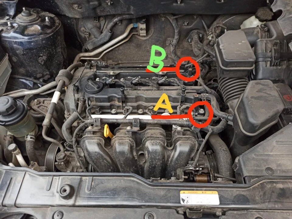 Ошибка P0340. КИА Соренто ХМ 2.4L 4WD 2011 год. (Неисправность ДПРВ датчик А) - 