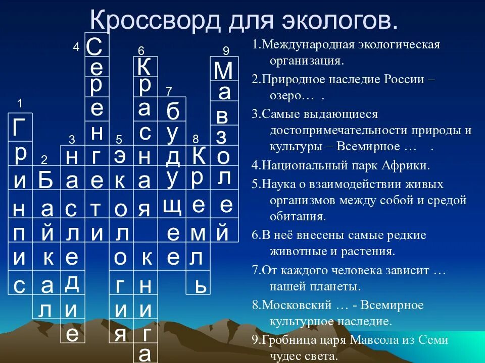 Окрестность 8 букв. Кроссворд по биологии экология. Кроссворд по биологии на тему экология. Кроссворд на тему экология. Кроссворд по теме экология.