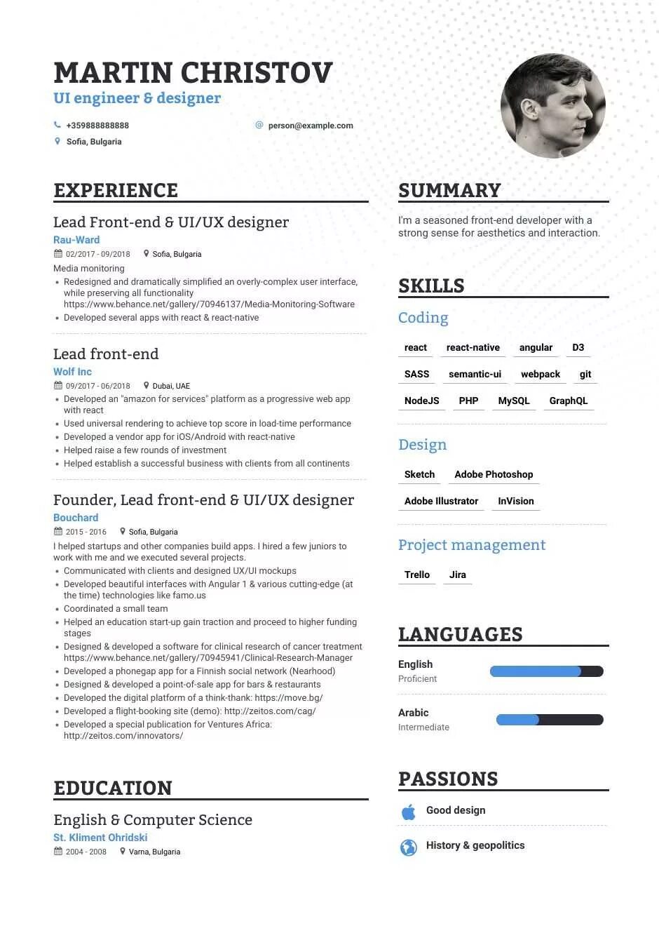 Примеры фронтенд резюме. Резюме фронтенд разработчика. cv frontend разработчик. cv пример. резюме веб разработчика.
