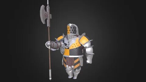 SD Lawbringer - For Honor fan art - 3D model by spark57 2c73ef4.