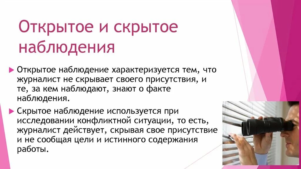 Что открывает наблюдательность человеку сочинение. Открытое и скрытое наблюдение. Наблюдение журналиста. Статья скрытое наблюдение. Как журналист получает информацию.