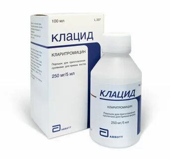 Клацид при синусите