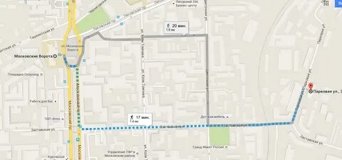 Московская лиговский проспект