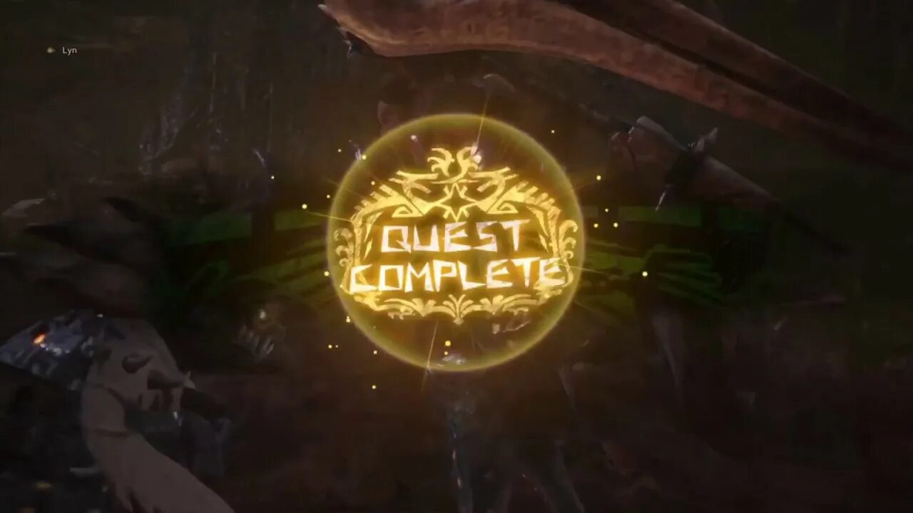 Complete the quest high load. Quest complete. quest complete animation.