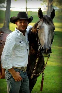 Man horse