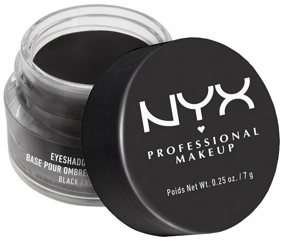 База под тени NYX. Праймер для век NYX professional Makeup Eyeshadow Base в баночке. База для теней NYX. NYX основа для теней.