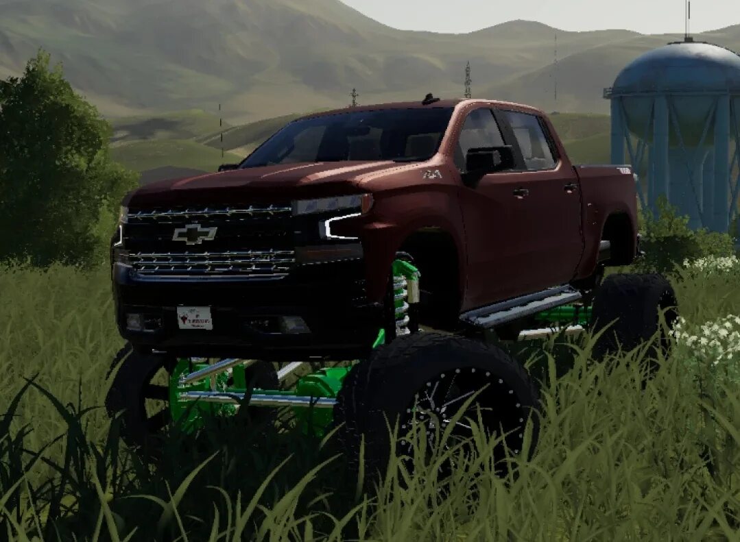 Chevrolet Silverado Trail Boss. Fs22 Chevrolet Mod. Шевроле Сильверадо Трейл босс v 1.0 для гта5. Farming Simulator 22 мод chevy грузовик. Скачай trail boss