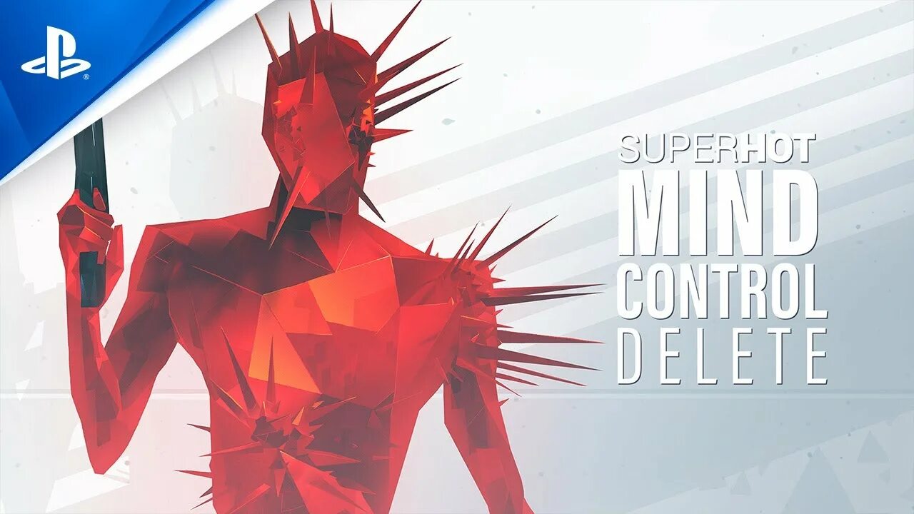 Super hot control delete. Superhot: mind control delete. super hot vr ps4 logo. superhot постер. superhot mind control delete ps4.