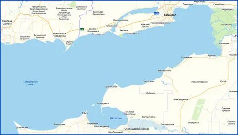 Заливы азовского моря