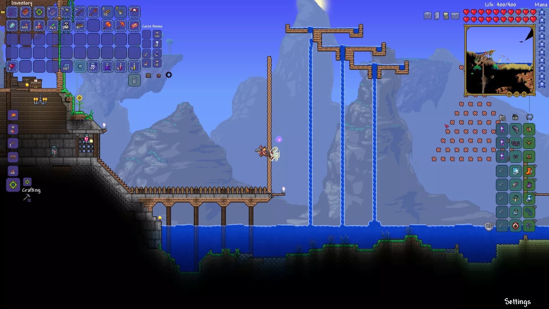 Terraria Water. Terraria Infinite Water. Terraria Infinite Water Bucket. Бесконечный дом террария. Банка воды террария