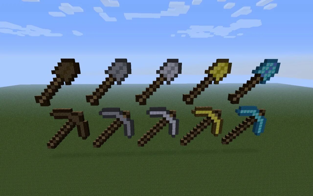 Мод майнкрафт инструменты 3 на 3. Инструменты в майнкрафте картинки. Каменная лопата майнкрафт. Мод майнкрафт инструменты 3 на 3. Алмазные инструменты из майнкрафта.