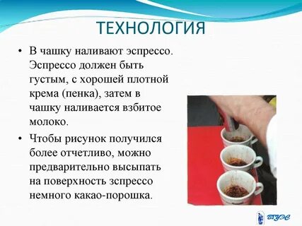 Рецепт кофе пошагово