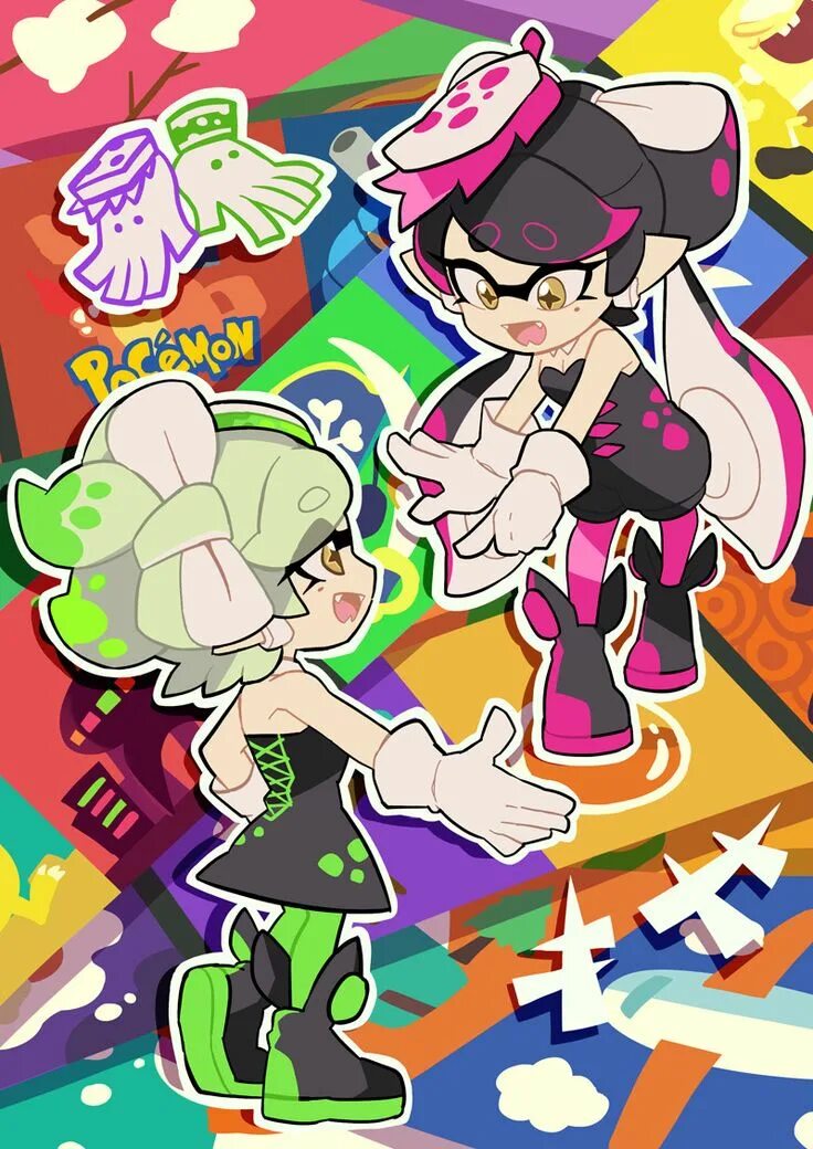 Squid sisters. Squid sister игра. Squid sister игра. Сплатун сестры. Келли и мари splatoon.