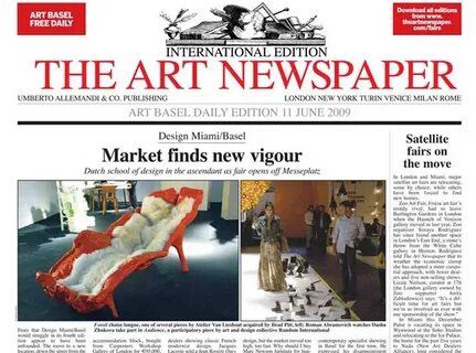 Art newspaper