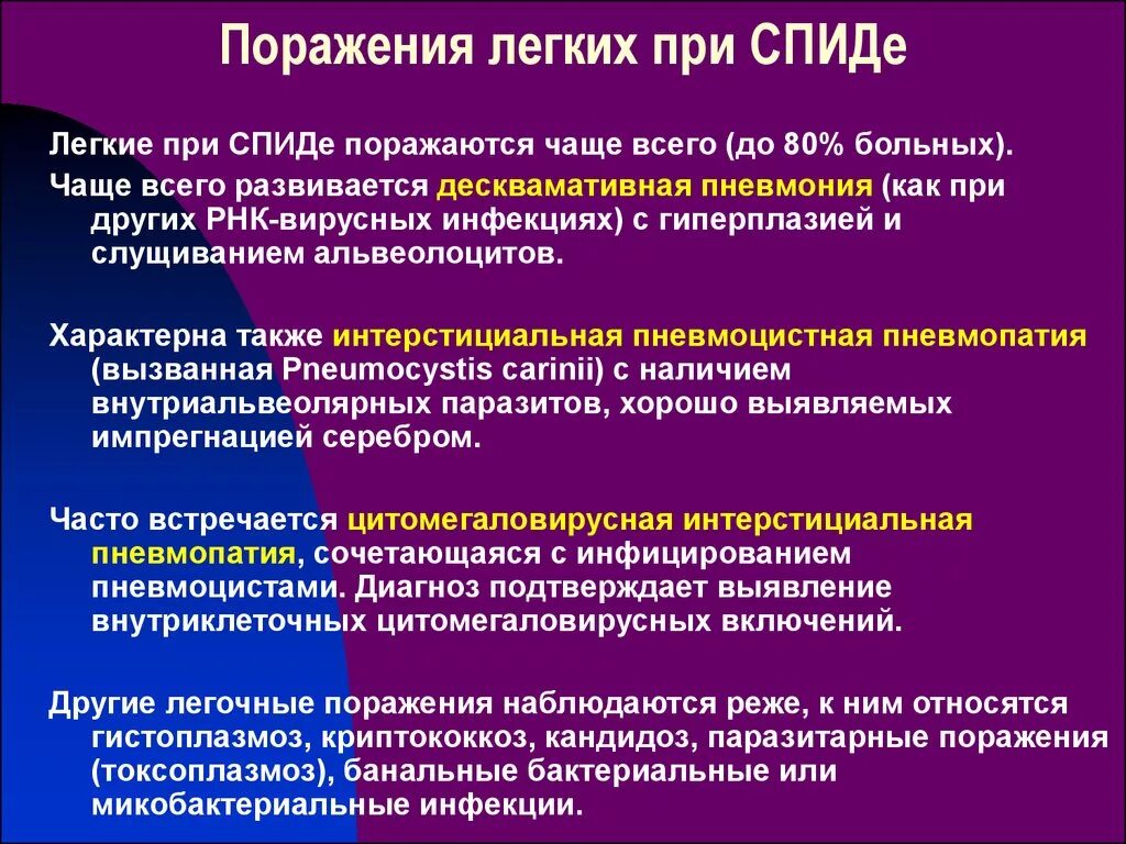 Лечение поражения легких. Поражение органов дыхания при ВИЧ инфекции. Поражение легких при СПИДЕ. Поражение легких при ВИЧ.