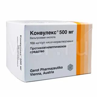 Вальпроевая кислота 500
