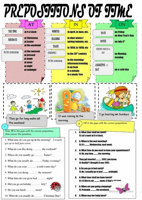 Weekend preposition. In on at в английском языке Worksheets. Предлоги времени Worksheets. Задания на предлоги времени at in on. Упражнения на тему prepositions of time.