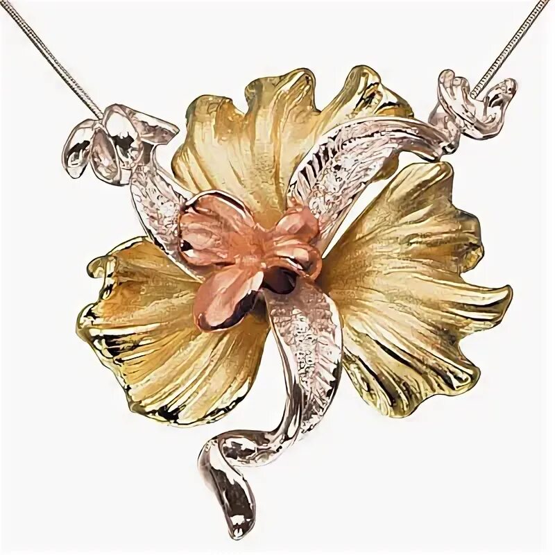 бижутерия risis singapore золотая орхидея. малазийская золотая орхидея.