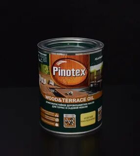 Wood terrace oil