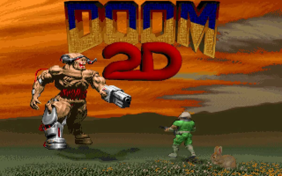 Дум 2д Форевер. Doom 2d (1996—1997).. Doom 2. Doom dos