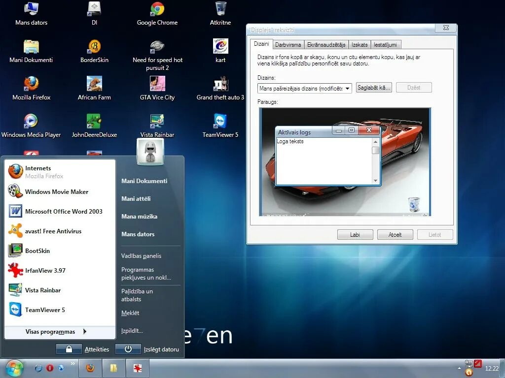 Xp display