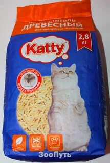 Katty наполнитель древесный