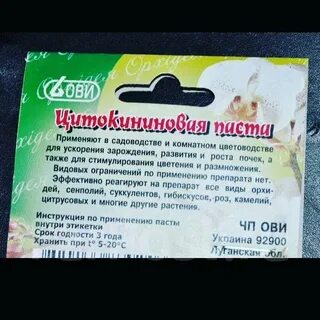 Паста для цветов